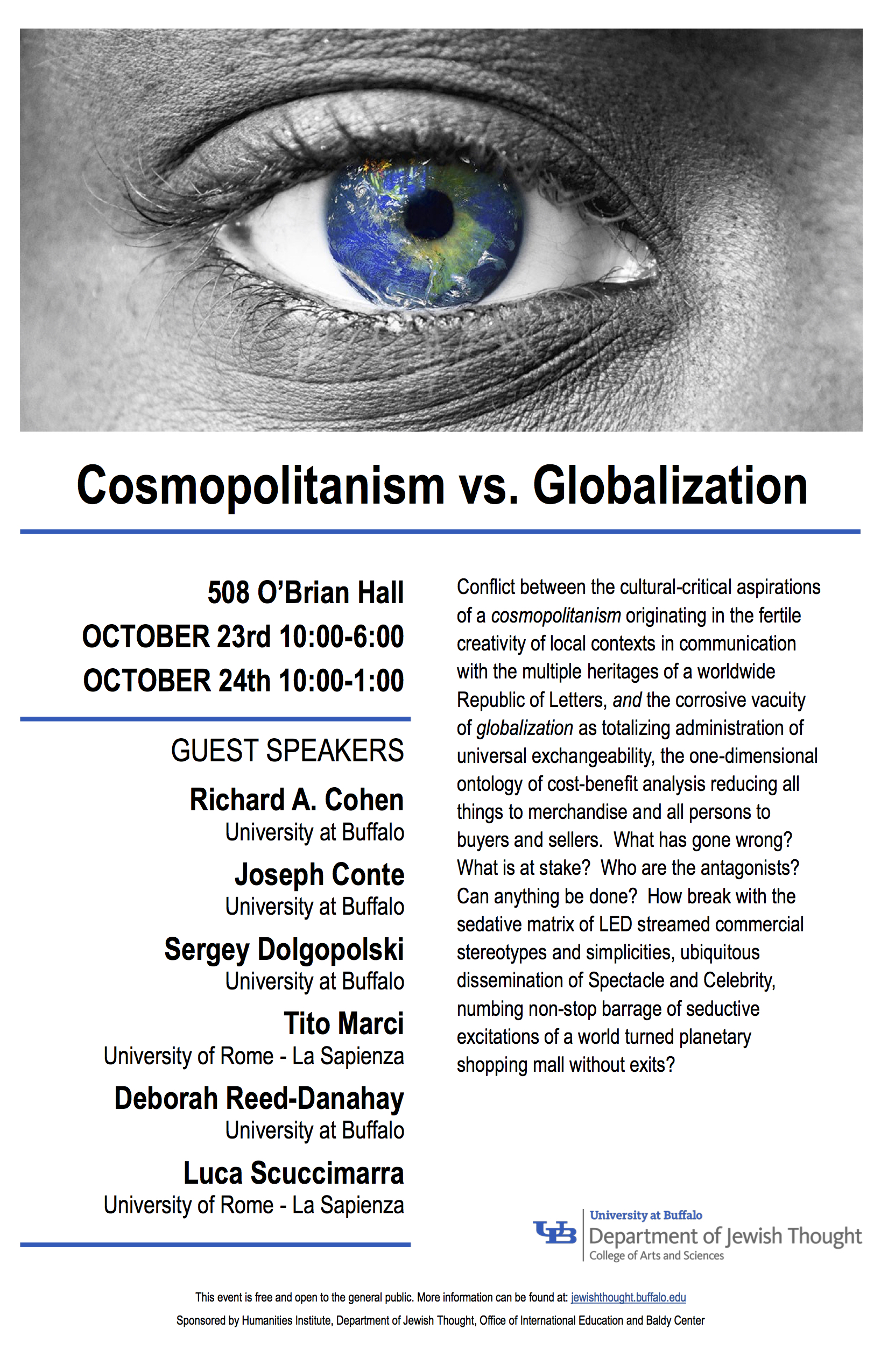 Cosmopolitanism Conference